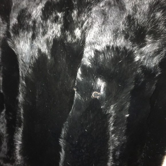 Black Fur Jacket - Picture 8 of 8